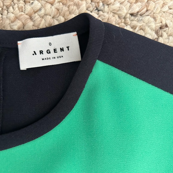 💙💚Argent Green & Navy Dress - Picture 9 of 9